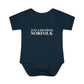 Just a kid from Norfolk Infant Baby Rib Bodysuit
