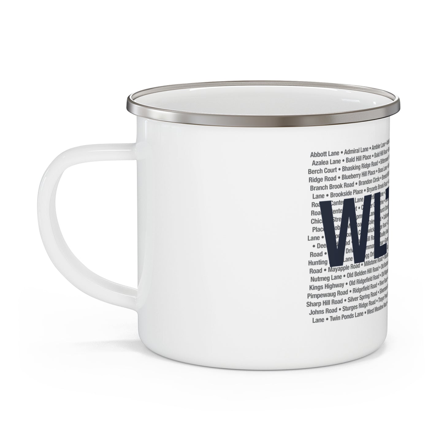 Wilton Love Enamel Camping Mug