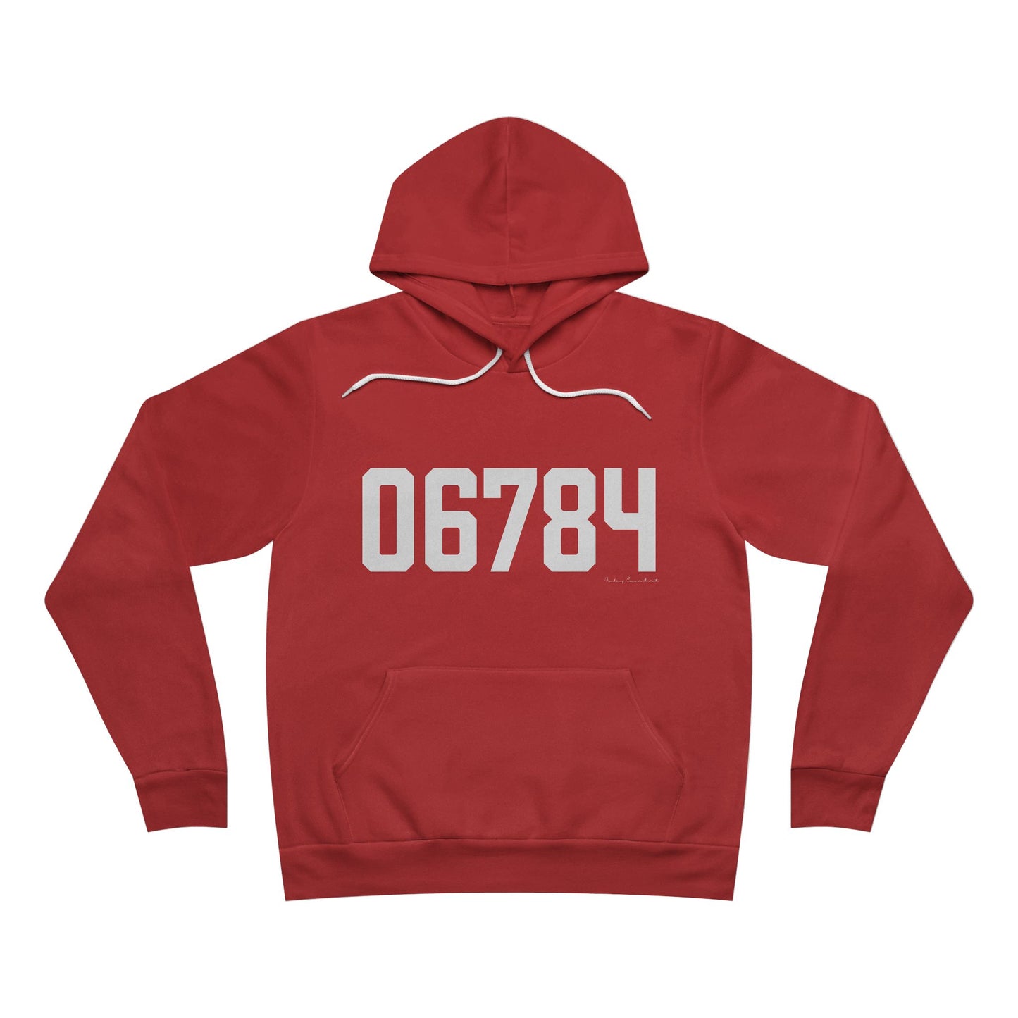 06784 Sherman CT Zip Code Unisex Sponge Fleece Pullover Hoodie Sweatshirts