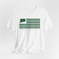 Hampton Connecticut St. Patrick’s Day Flag Unisex Jersey Short Sleeve T-Shirt