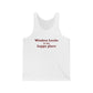 Windsor Locks is My Happy Place Unisex Jersey Tank Top