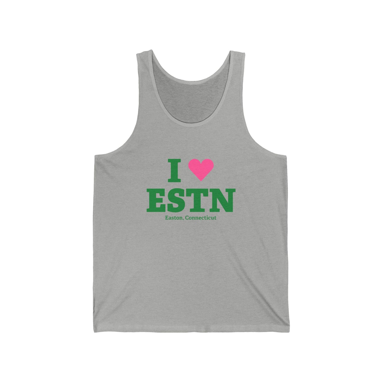 I Heart ESTN Unisex Jersey Tank Top