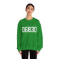 06830 - Greenwich CT Zip Code Unisex Heavy Blend™ Crewneck Sweatshirt