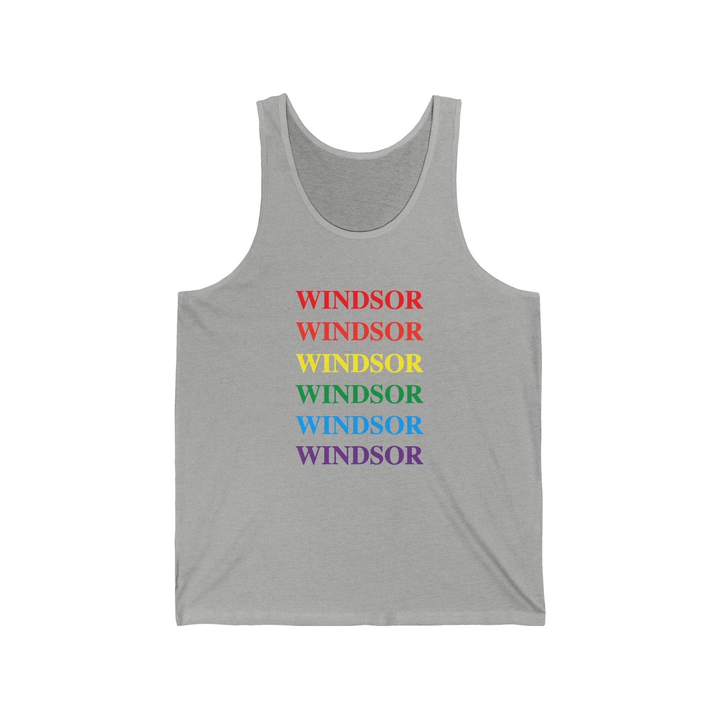 Windsor Pride Unisex Jersey Tank