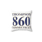 Thompson 860 Connecticut Spun Polyester Square Pillow