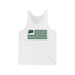 Bridgeport Connecticut St. Patrick's Day Flag Unisex Jersey Tank Top