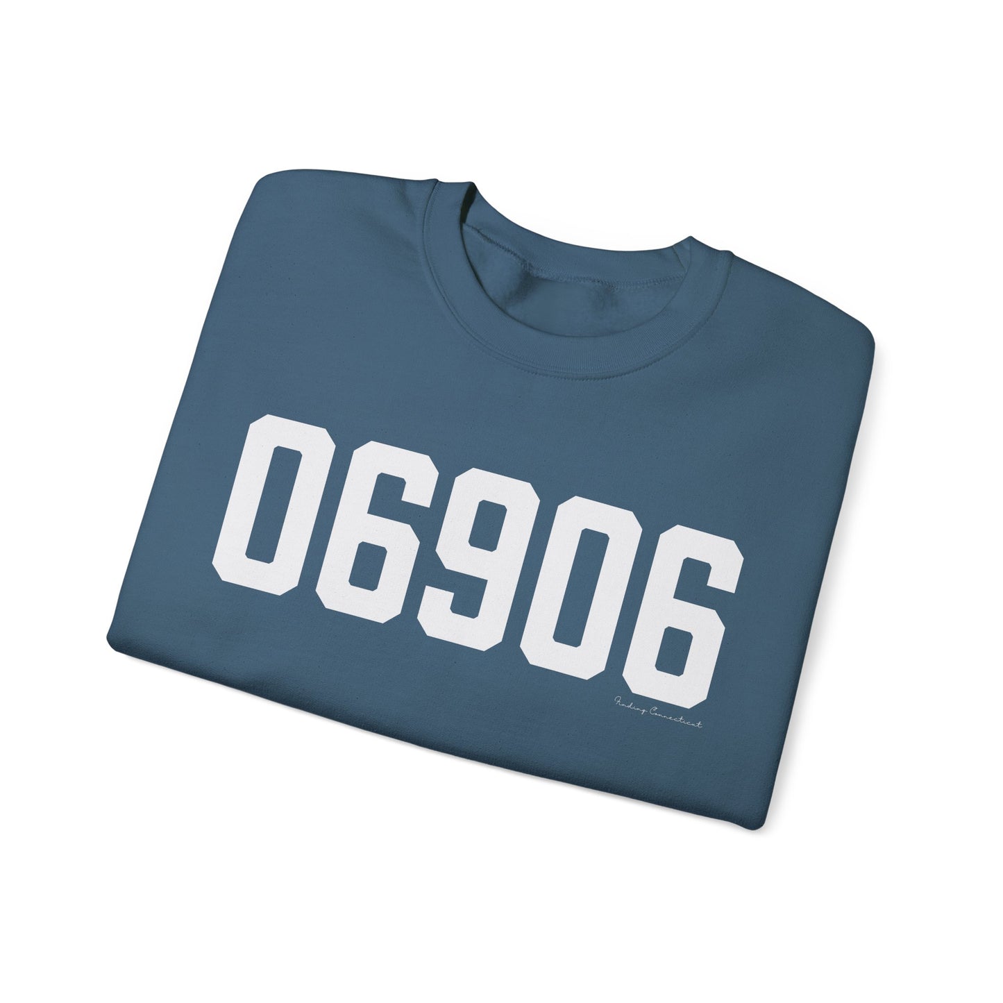 06906 Stamford CT Zip Code Unisex Heavy Blend™ Crewneck Sweatshirt