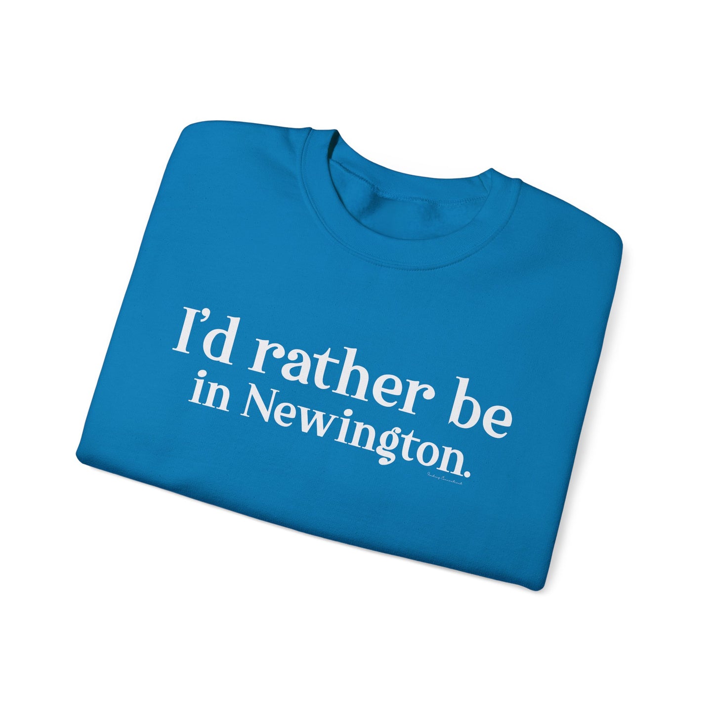 I'd rather be in Newington Unisex Heavy Blend™ Crewneck Sweatshirt