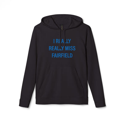 I Really Really Miss Fairfield adidas Unisex Fleece Hoodie