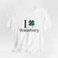 I Clover Waterbury Unisex Jersey Short Sleeve Tee