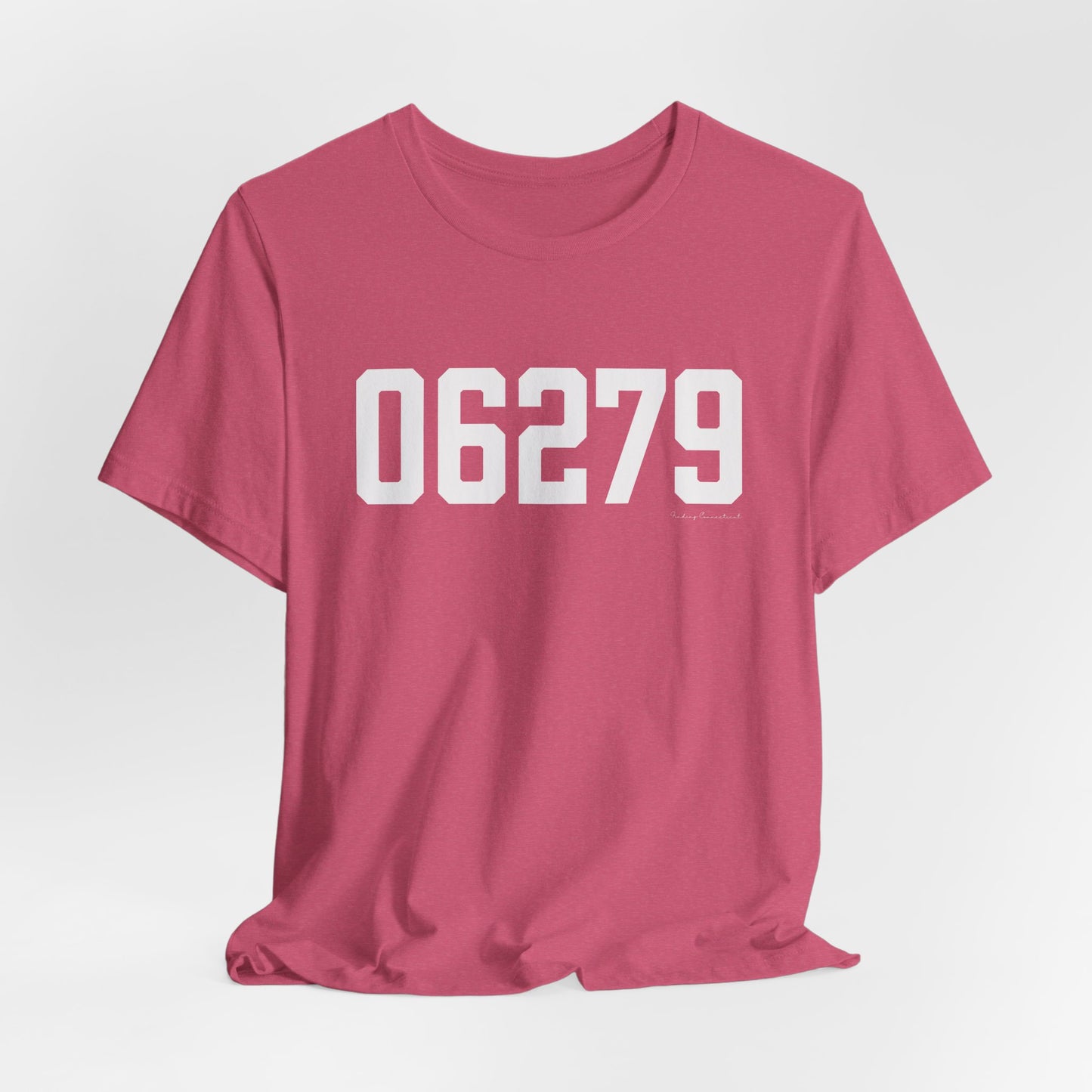 06279 Willington CT Zip Code Unisex Jersey Short Sleeve T-Shirt