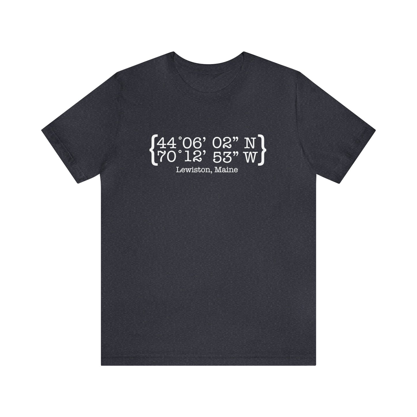 Lewiston Coordinates Unisex Jersey Short Sleeve Tee