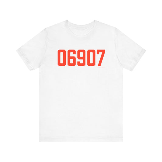 06907 Stamford Connecticut Zip Code Unisex Jersey Short Sleeve T-Shirt