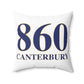 860 Canterbury Spun Polyester Square Pillow