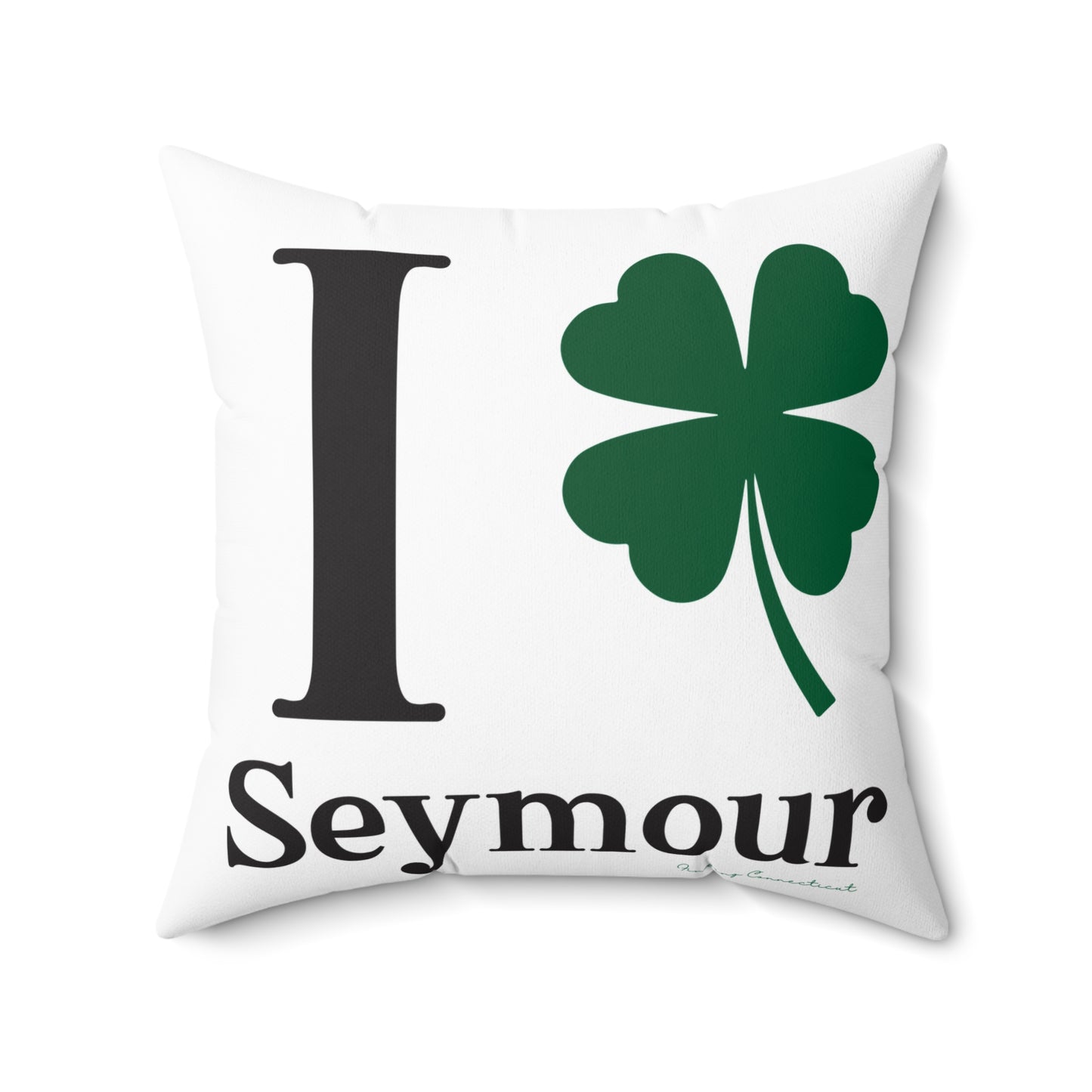 I Clover Seymour Spun Polyester Square Pillow