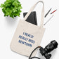 I Really Really Miss Newtown Organic Canvas Tote Bag