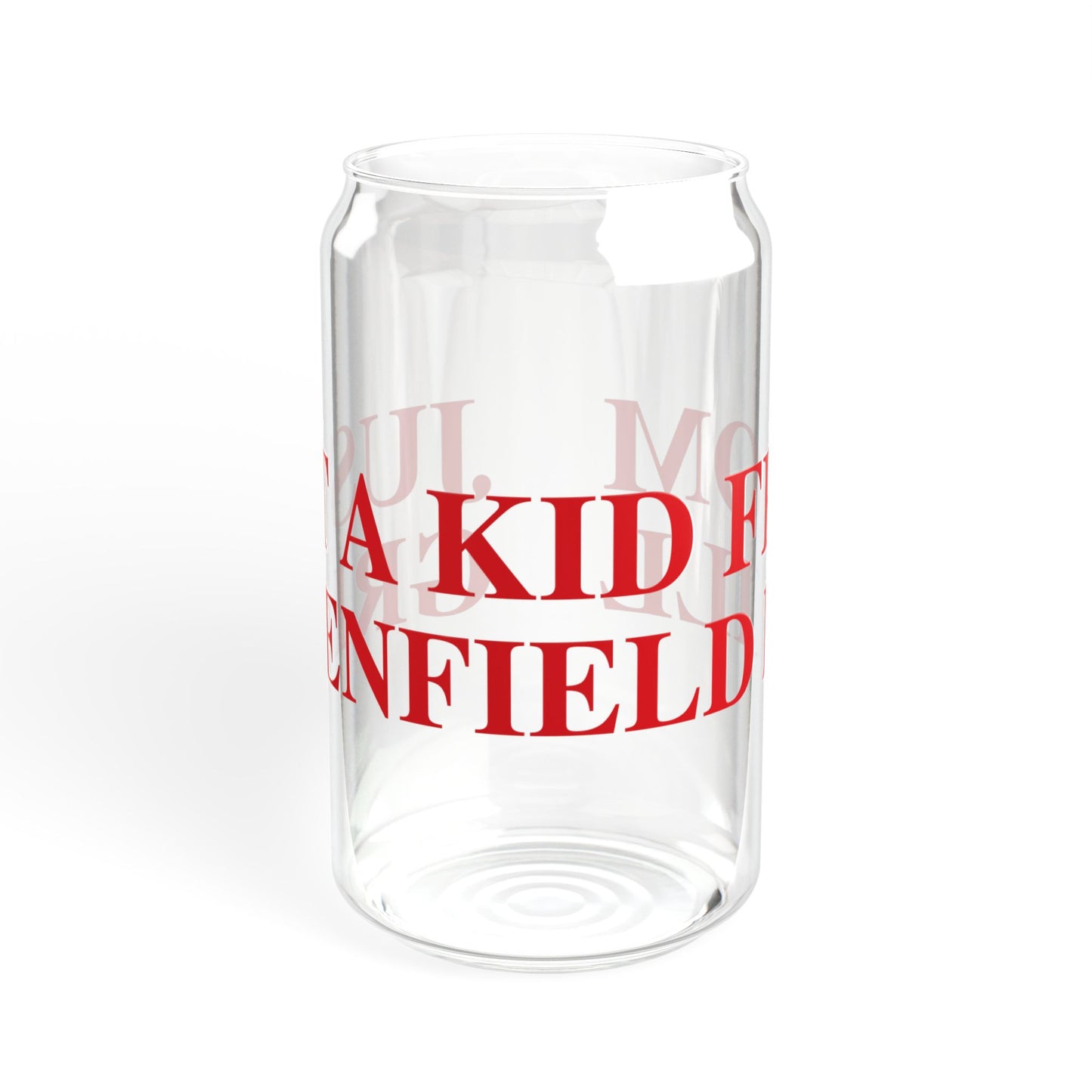 Just a kid from Greenfield Hill Sipper Glass, 16oz