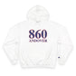 860 Andover Red White & Blue Champion Hoodie