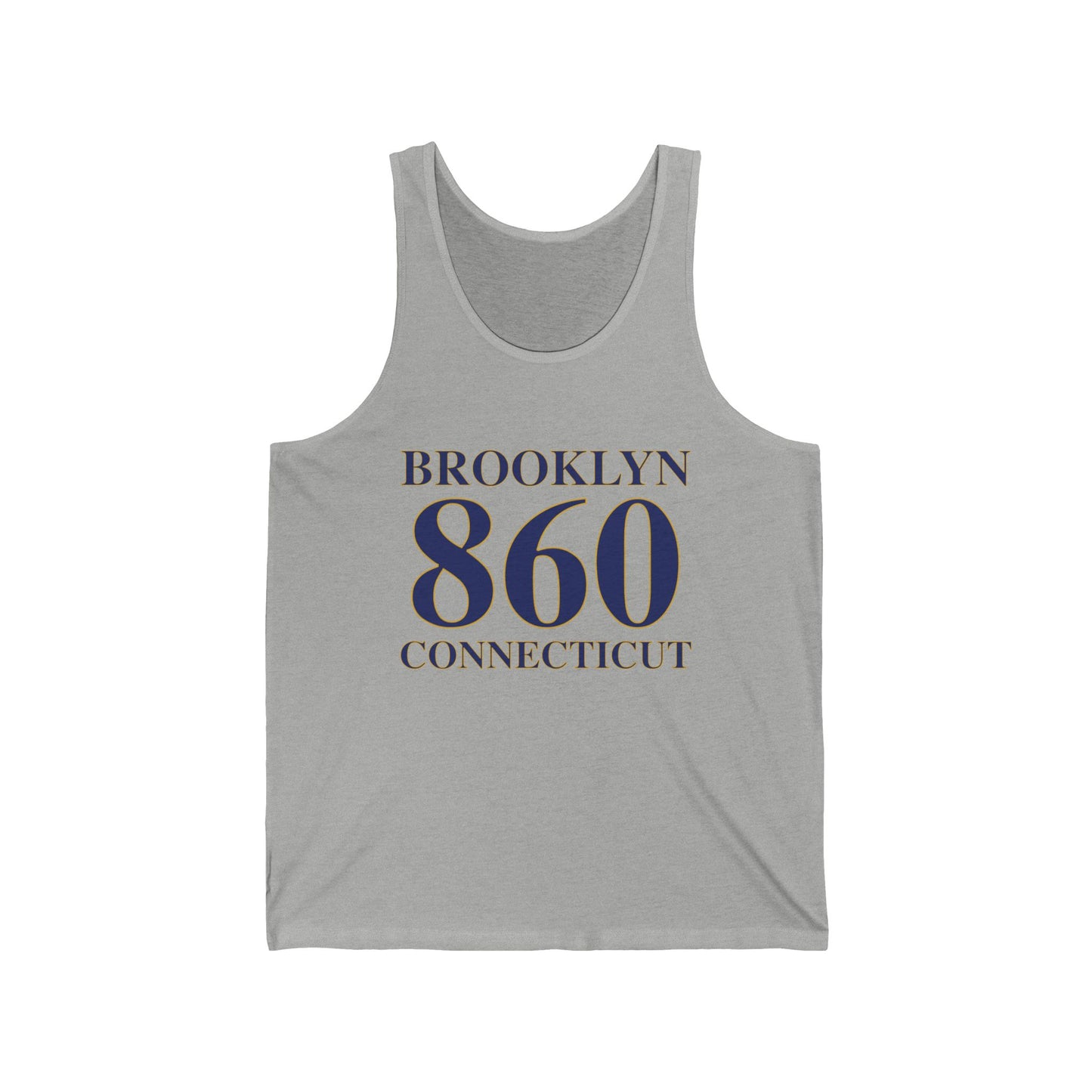 Brooklyn 860 Connecticut Unisex Jersey Tank Top