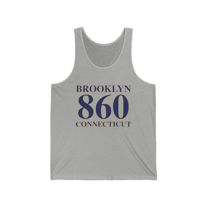 Brooklyn 860 Connecticut Unisex Jersey Tank Top