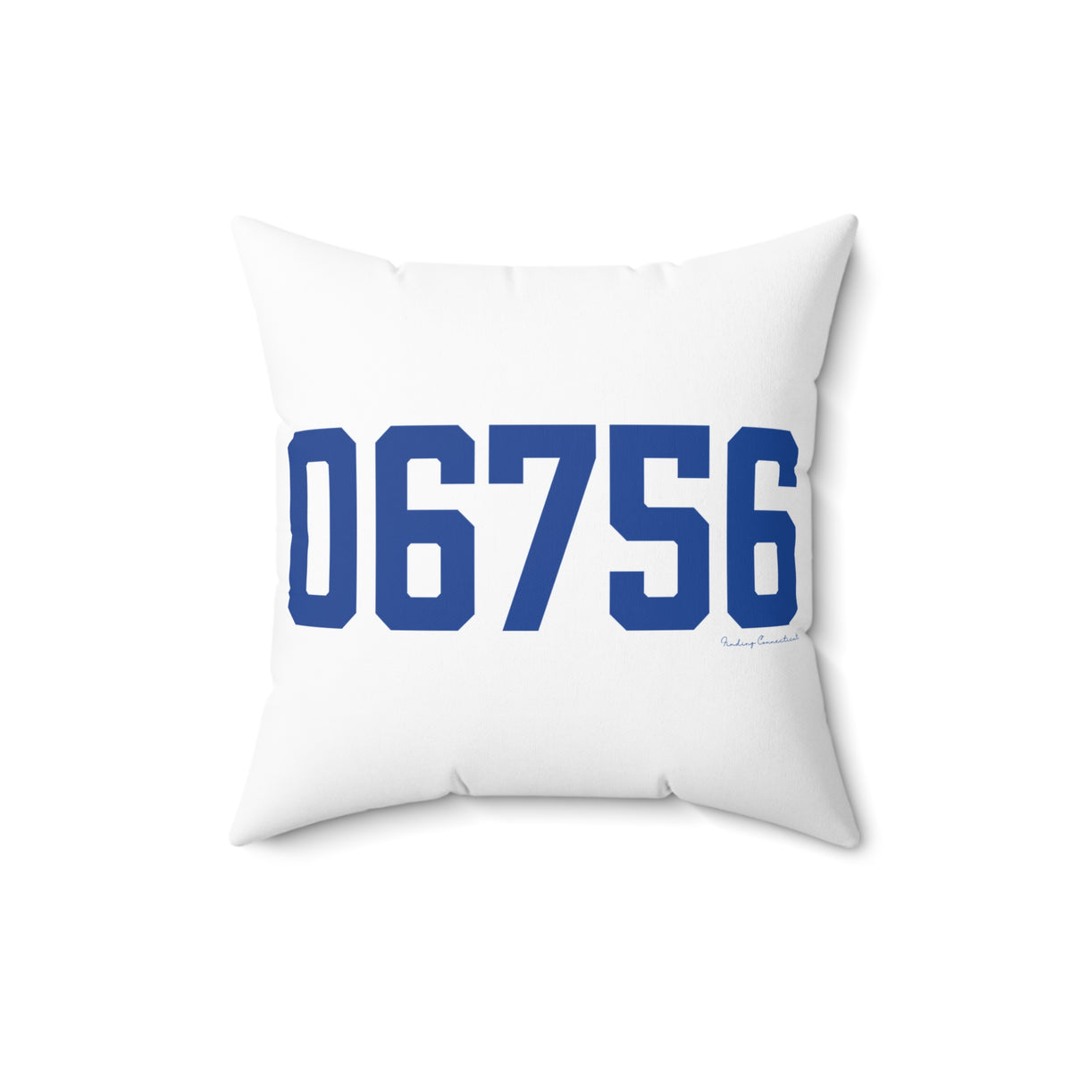 06756 Goshen Connecticut Zip Code Polyester Square Pillow