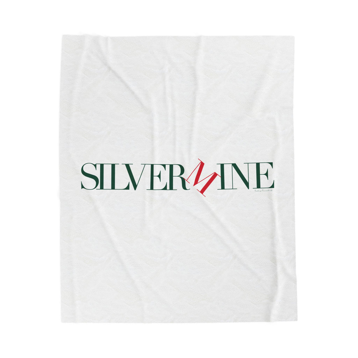 41 Tilt Silvermine Velveteen Plush Blanket