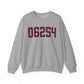 06254 Franklin Connecticut Zip Code Unisex Heavy Blend™ Crewneck Sweatshirt