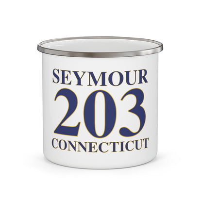 Seymour 203 Connecticut Enamel Camping Mug