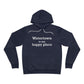 Watertown is My Happy Place Unisex Sponge Fleece Pullover Hoodie