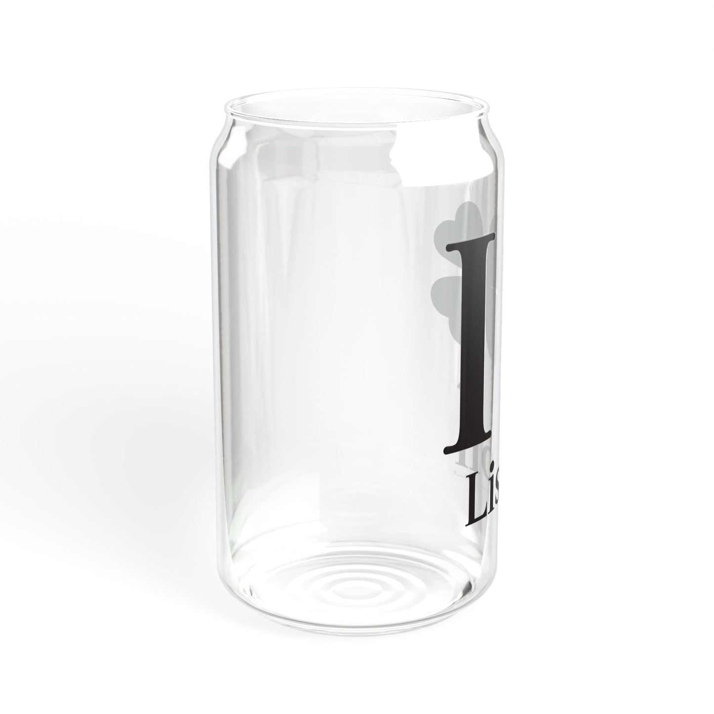 I Clover Lisbon Sipper Glass, 16oz