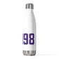 06498 Westbrook Connecticut Zip Code 20oz Insulated Bottle