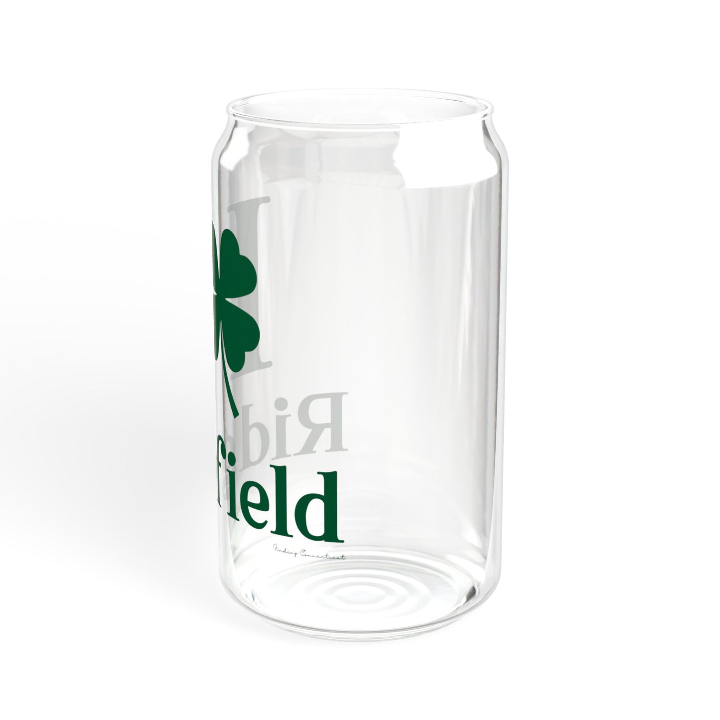 I Clover Ridgefield Sipper Glass, 16oz