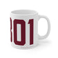 06801 Bethel Connecticut Zip Code  Mug 11oz