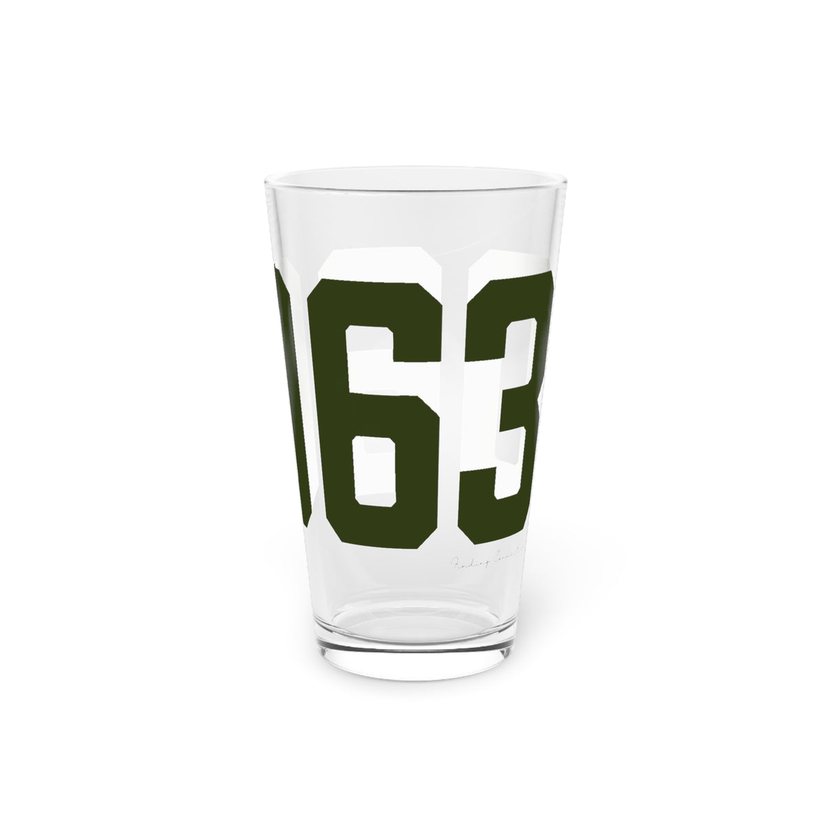 06063 Barkhamsted Connecticut Zip Code Pint Glass, 16oz