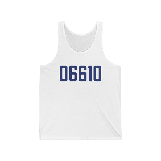06610  Bridgeport Connecticut Zip Code Unisex Jersey Tank Top