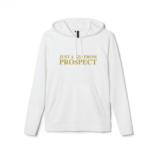 Just a kid from Prospect adidas Unisex Fleece Hoodie
