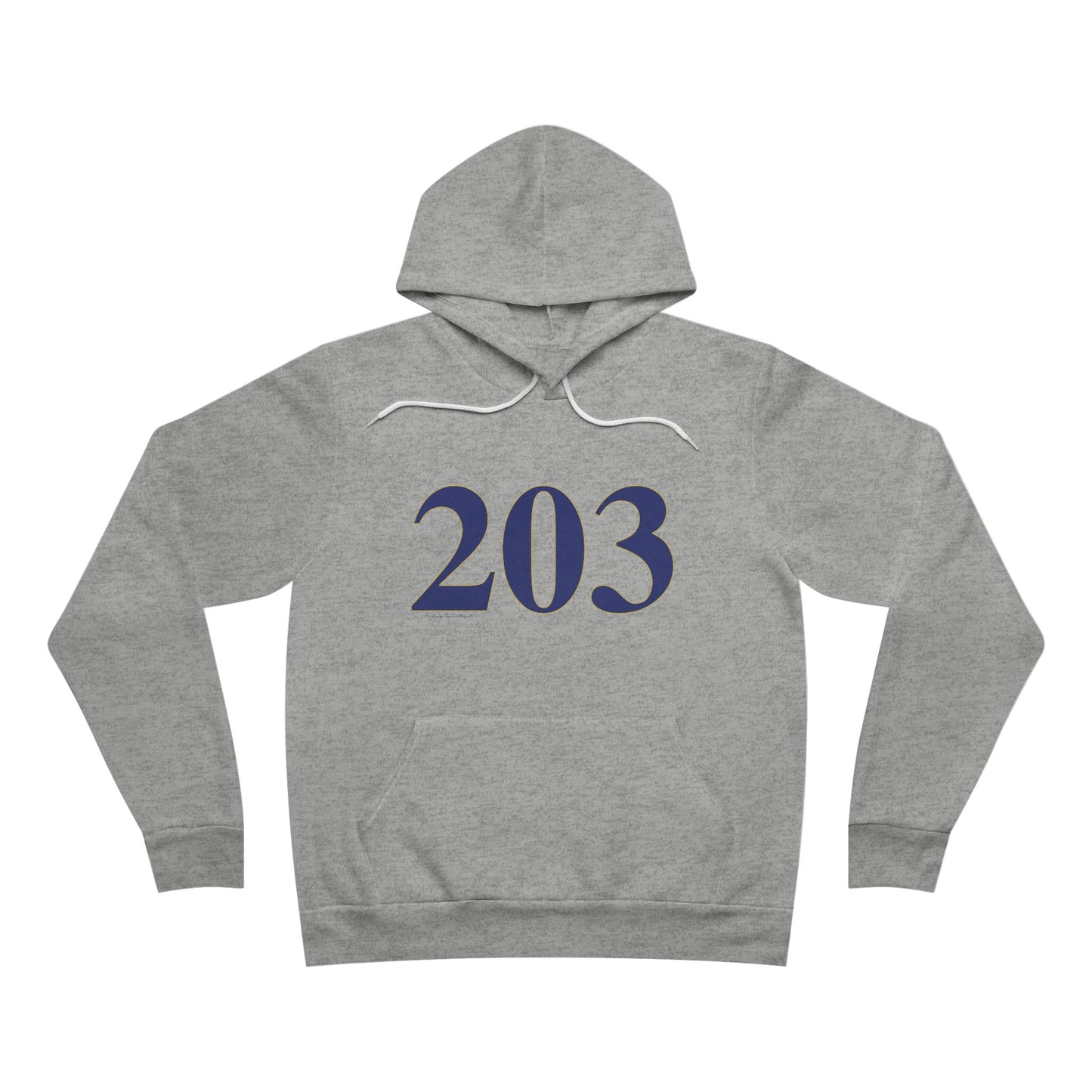 203 Unisex Sponge Fleece Pullover Hoodie
