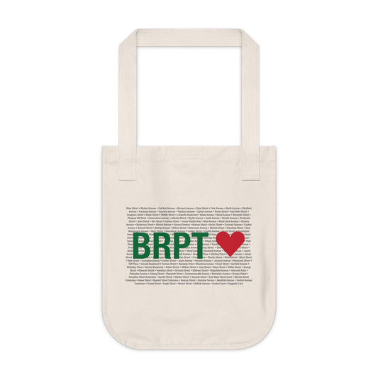 Bridgeport Love Organic Canvas Tote Bag