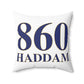 860 Haddam Spun Polyester Square Pillow