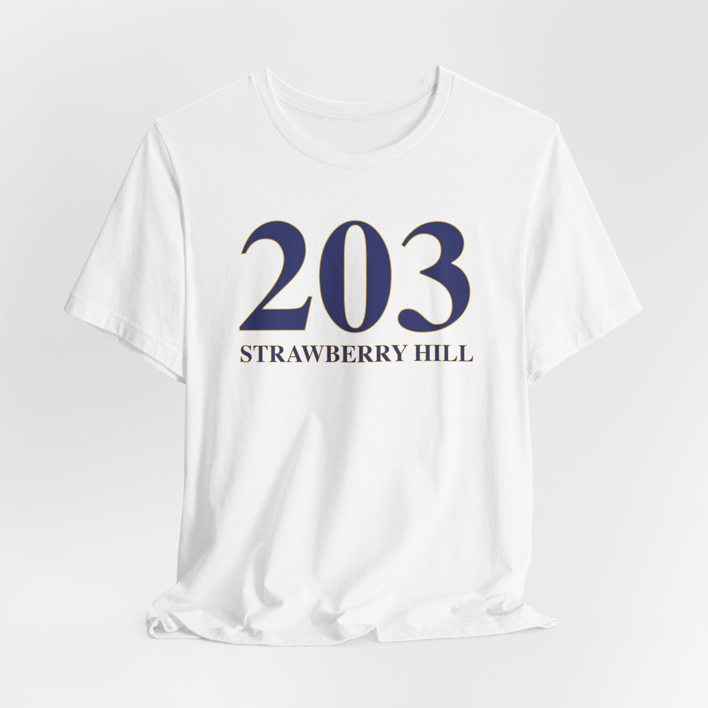 203 Strawberry Hill Unisex Jersey Short Sleeve T-Shirt