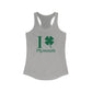 I Clover Plymouth Women's Ideal Racerback Tank Top