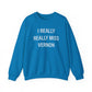 I Really Really Miss Vernon Unisex Heavy Blend™ Crewneck Sweatshirt