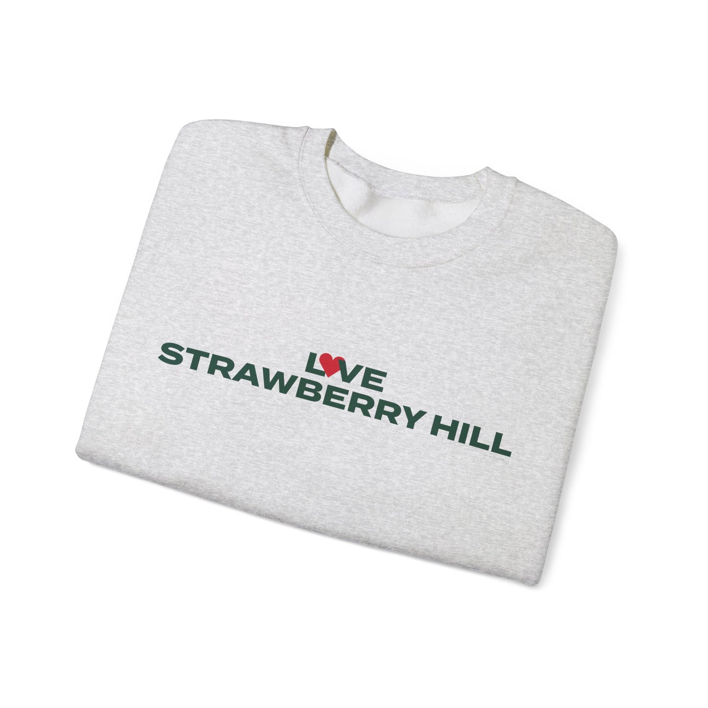 Love Strawberry Hill Unisex Heavy Blend™ Crewneck Sweatshirt