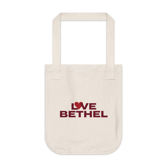 Love Bethel Organic Canvas Tote Bag