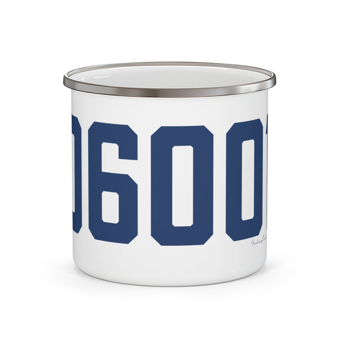 06001 Avon Connecticut Zip Code Enamel Camping Mug