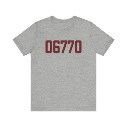 06770 Naugatuck Connecticut Zip Code Unisex Jersey Short Sleeve T-Shirt