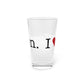I Heart Weston. Pint Glass, 16oz