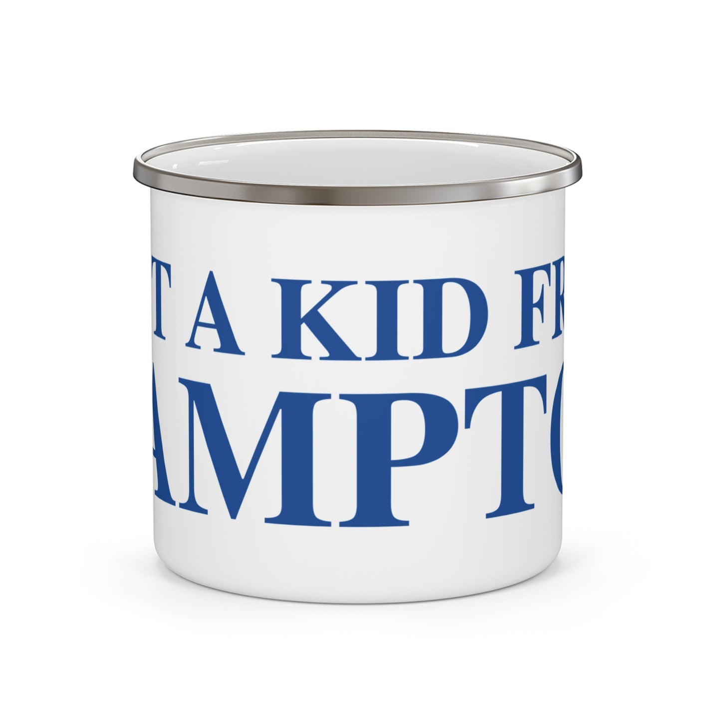 Just a kid from Hampton Enamel Camping Mug