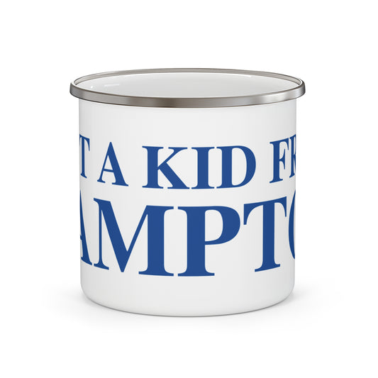 Just a kid from Hampton Enamel Camping Mug