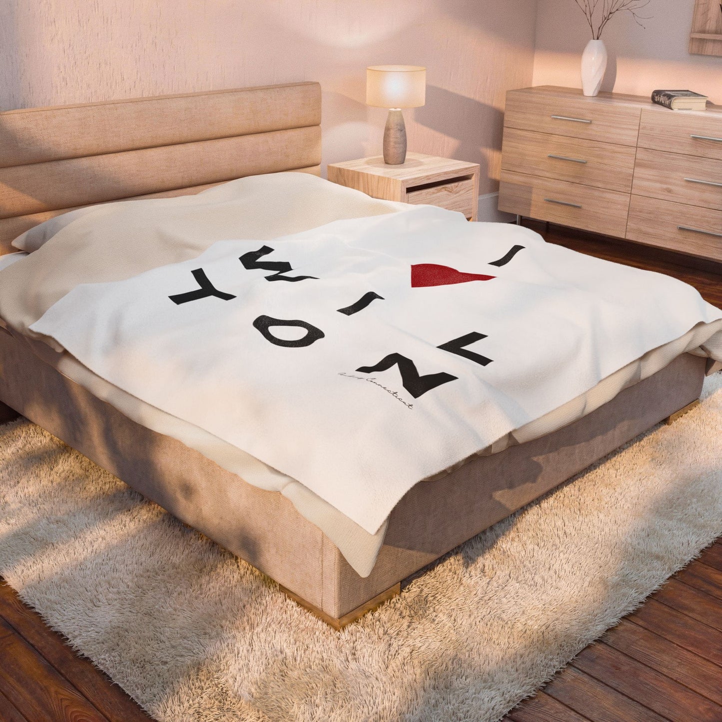 Wilton Vision Velveteen Plush Blanket